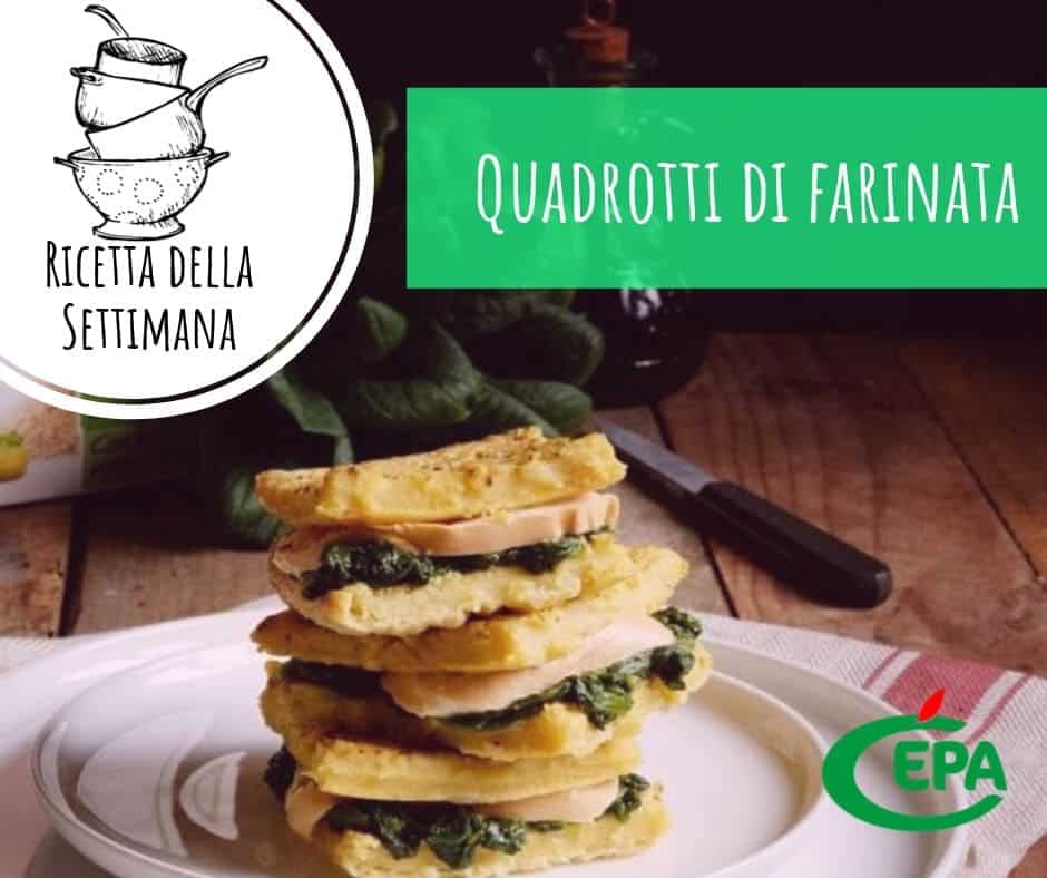 Quadrotti di farinata