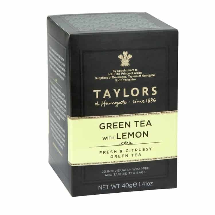 Green Tea with Lemon - Taylors of Harrogate