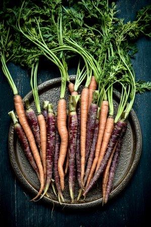 il colore originale della carota