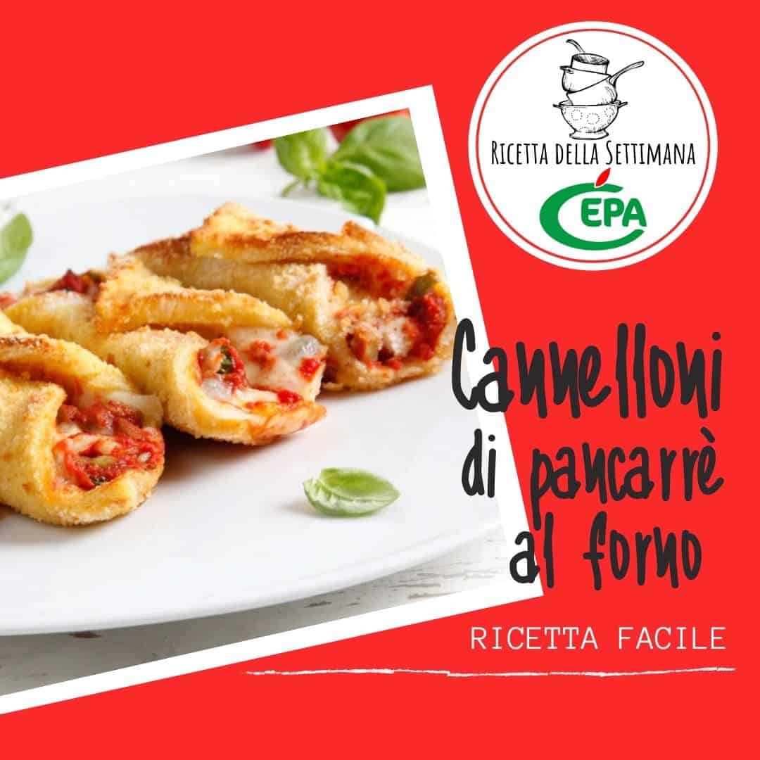 Riceta Facile Cannelloni di pancarrè al forno